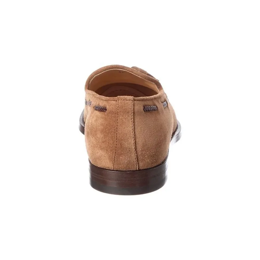 Brunello Cucinelli Suede Loafer, Brown